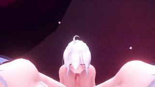 mmd r18 In a dream to Haku-san ear licking off 3d hentai nsfw ntr fap hero