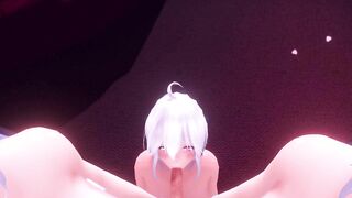 mmd r18 In a dream to Haku-san ear licking off 3d hentai nsfw ntr fap hero