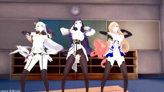 0442 -【R18-MMD】永夜mzk - Honkai Impact 3rd 崩坏三 Queens of Honkai - WiggleWiggle