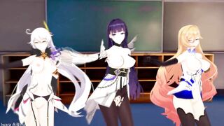 0442 -【R18-MMD】永夜mzk - Honkai Impact 3rd 崩坏三 Queens of Honkai - WiggleWiggle