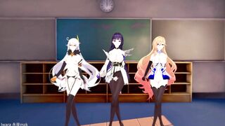 0442 -【R18-MMD】永夜mzk - Honkai Impact 3rd 崩坏三 Queens of Honkai - WiggleWiggle