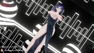 Genshin Yelan no Panties GunShot Blender MD MMD 1497