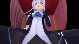 【SEX-MMD】Umikaze Cowgirl【No sound】【R-18】