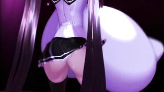 【MMD】Camellia remix (Boobs grows)【R-18】