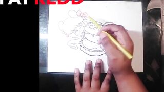 Drawing a Mouse Burger