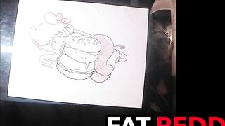 Drawing a Mouse Burger