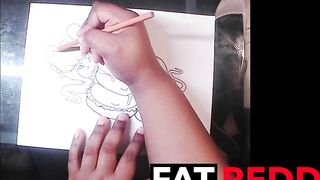 Drawing a Mouse Burger