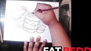 Drawing a Mouse Burger