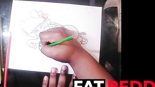 Drawing a Mouse Burger