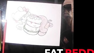 Drawing a Mouse Burger