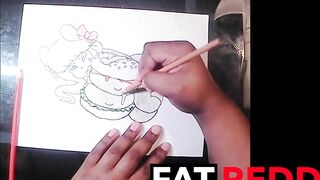 Drawing a Mouse Burger