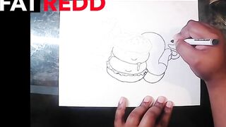 Drawing a Mouse Burger