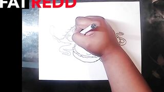 Drawing a Mouse Burger