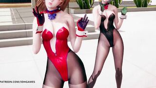 [MMD] SOMI - BIRTHDAY Evangelion Striptease 4K 60FPS