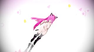 【MMD】(Back) Cat Luka Girls【R-18】