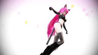 【MMD】(Back) Cat Luka Girls【R-18】