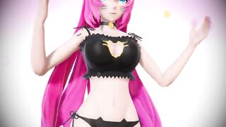 【MMD】(Back) Cat Luka Girls【R-18】