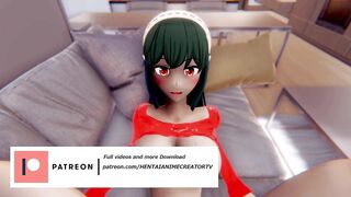 Yor Forger Spy x Family 3D HENTAI ShortClips 3