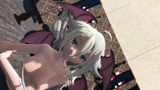 【MMD】Succubus IA Straight Up【R-18】