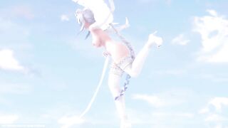 【MMD R-18 SEX DANCE】HAKU SEXY ANGEL PERFECT TASTY ASS SWEET ASS DEEP BLUE TOWN [BY] Orion DobleDosis