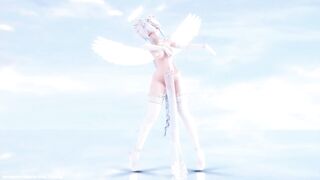 【MMD R-18 SEX DANCE】HAKU SEXY ANGEL PERFECT TASTY ASS SWEET ASS DEEP BLUE TOWN [BY] Orion DobleDosis