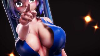 mmd r18 Festival costume Miku san to Tougen Renka ray 3d hentai