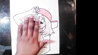 Drawing pokemon character