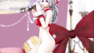 【MMD R-18 SEX DANCE】HAKU HOT CHRISTMAS PERFECT ASS DANCE SUKI! YUKI! MAJI MAGICBY] Orion DobleDosis