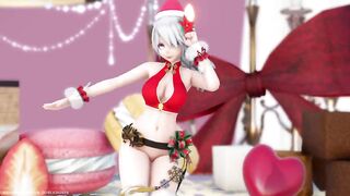 【MMD R-18 SEX DANCE】HAKU HOT CHRISTMAS PERFECT ASS DANCE SUKI! YUKI! MAJI MAGICBY] Orion DobleDosis