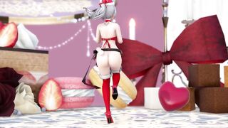 【MMD R-18 SEX DANCE】HAKU HOT CHRISTMAS PERFECT ASS DANCE SUKI! YUKI! MAJI MAGICBY] Orion DobleDosis