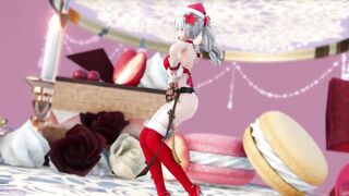 【MMD R-18 SEX DANCE】HAKU HOT CHRISTMAS PERFECT ASS DANCE SUKI! YUKI! MAJI MAGICBY] Orion DobleDosis