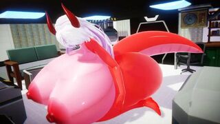 Imbapovi - Dragon Girl Scarlett Giantess Body Expansion