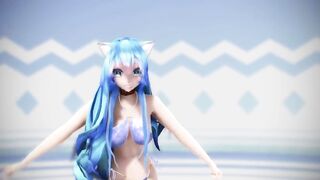 【MMD】Miku - FREELY TOMORROW【R-18】