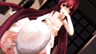 【SEX-MMD】Kamikaze - set 2 (Cowgirl)【No sound】【R-18】