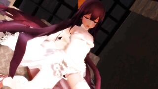 【SEX-MMD】Kamikaze - set 2 (Cowgirl)【No sound】【R-18】