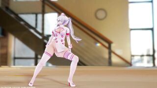 【MMD R-18 SEX DANCE】HAKU NURSE HOT TASTY ASS SWEET PLEASURE SAY MY NAME [BY] Orion DobleDosis