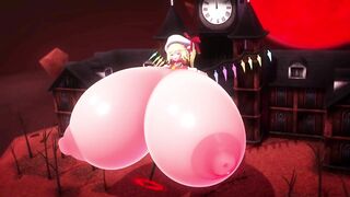 Imbapovi - Flandre Scarlett Giantess Breasts Inflation