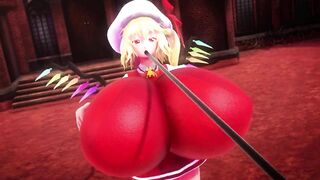 Imbapovi - Flandre Scarlett Giantess Breasts Inflation