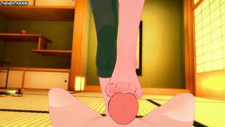 Hentai POV Feet Kushina Uzumaki Naruto