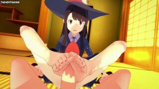 Hentai POV Feet Atsuko Kagari aka Akko Little Witch Academia