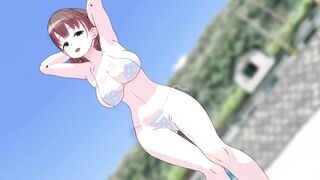 Tawawa MMD r18 Ai chan likes daddy Paparabu appeal dance 3d hentai