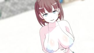 Tawawa MMD r18 Ai chan likes daddy Paparabu appeal dance 3d hentai