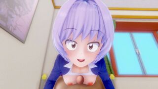 Osana Najimi Komi-san 3D HENTAI ShortClips 1