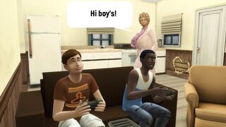 My son's black friend