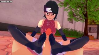 Hentai POV Feet Sarada Uchiha Naruto Boruto: Next Generation