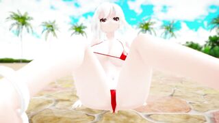 【MMD R-18 SEX DANCE】HAKU Tóxic Hard Sex Hot intense fuck rough sex hot buttocks [CREDIT BY] Shark100