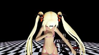 【MMD】Donut Hall at Kim Alice【R-18】