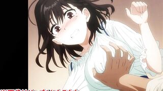 【エロアニメ紹介58】図書室ノ彼女～清楚ナ君ガ堕チルマデ～ THE ANIMATION 第3巻 爆乳JKが黒ストッキングをマンコ周りだけ破られエロいことされ来る！([Hentai anime レビュー