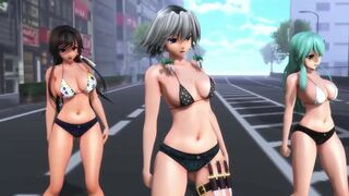 Touhou MMD Sakuya who is inevitable to stare is new thang mmd r18 3d hentai nsfw ntr vtuber