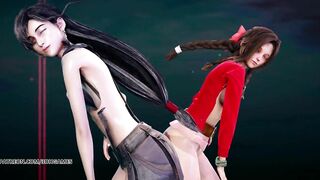 [MMD] Berry Good - Mellow Mellow Nude Kpop Dance Tifa Lockhart Aerith Final Fantasy 7 Remake